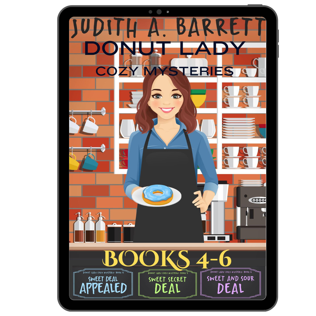 Donut Lady Cozy Mysteries Books 4-6 eBook