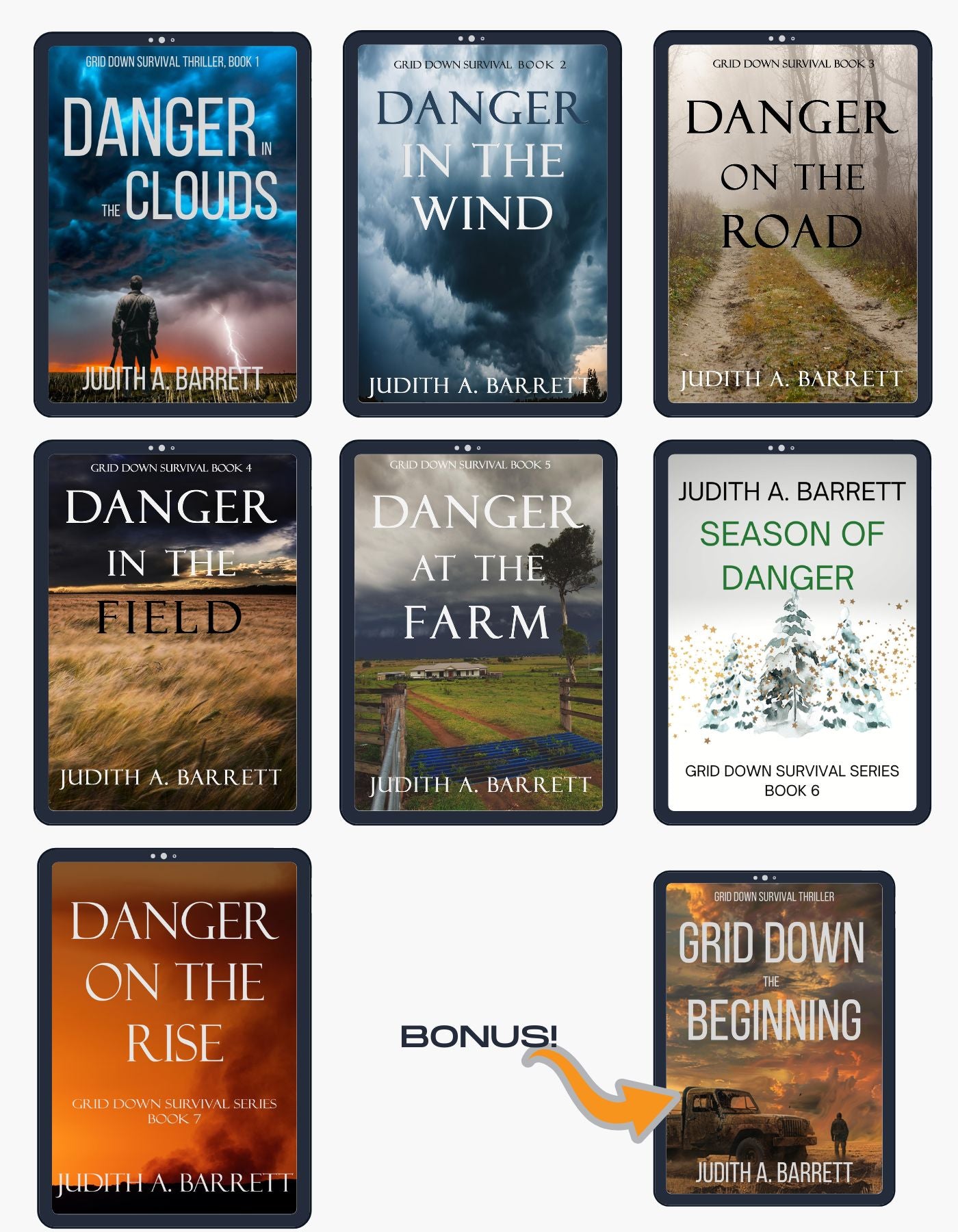 Grid Down disaster survival post-Apoc ebooks bundled with bonus