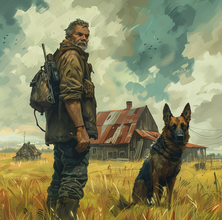 Danger in the Clouds Survival thriller Major and Shadow on alert