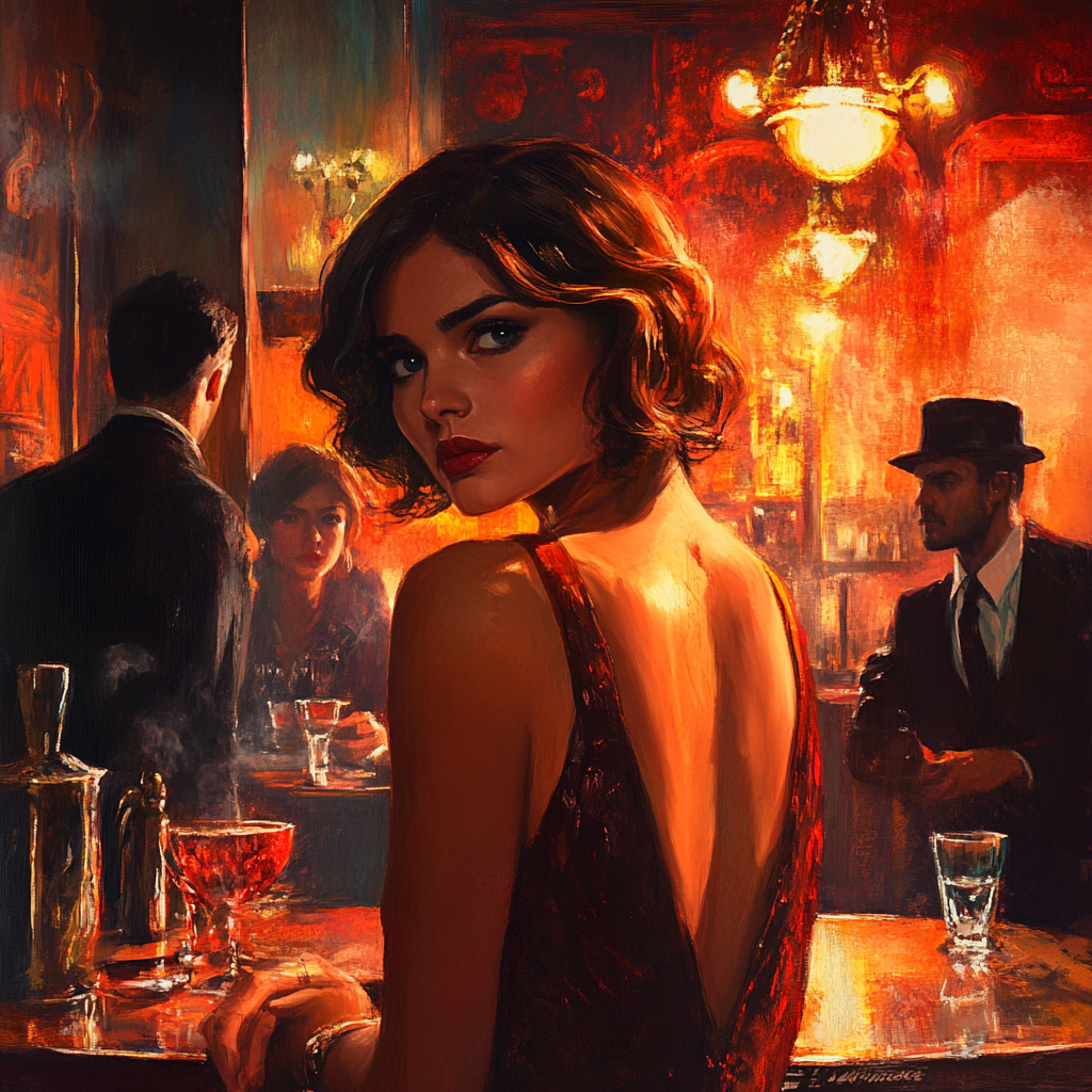 Ruthanne Thompson Speakeasy jazz age mystery