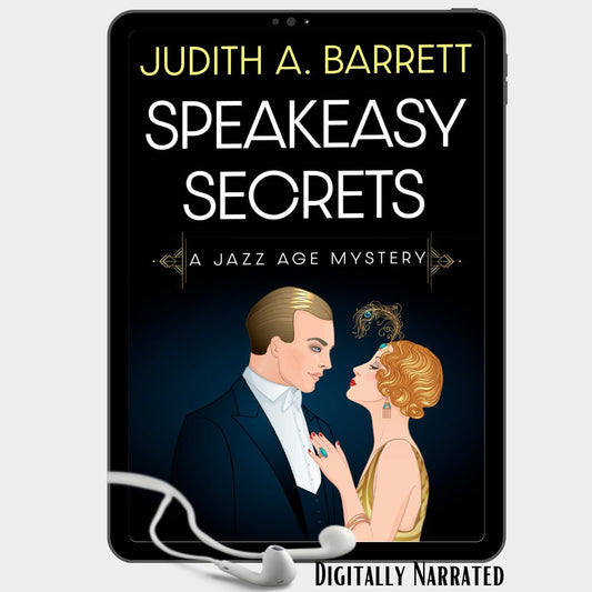 Speakeasy Secrets audio Cover Jazz Age Mystery