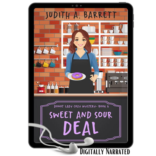 Cozy culinary and animal mystery audio novel