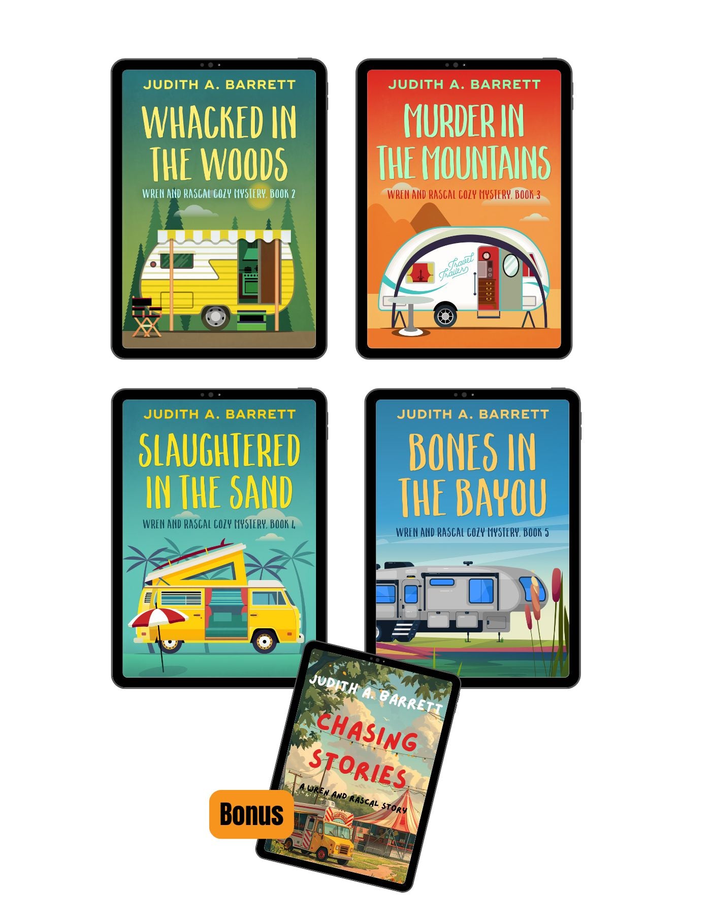 Wren and Rascal Series ebooks 2-5 plus a bonus bundled