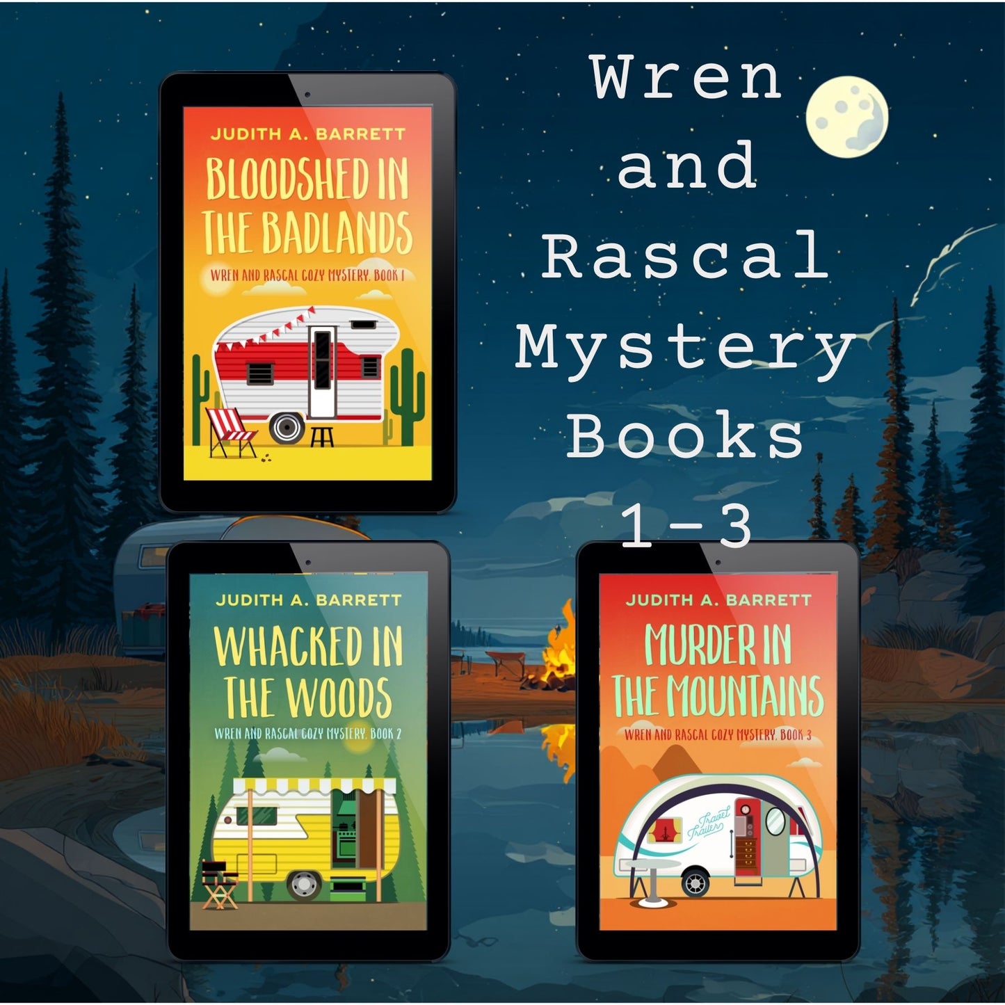 Wren and Rascal Cozy Mystery Books 1-3
