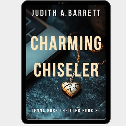 Jenna Ross Thriller Book 3 Cover Charming Chiseler