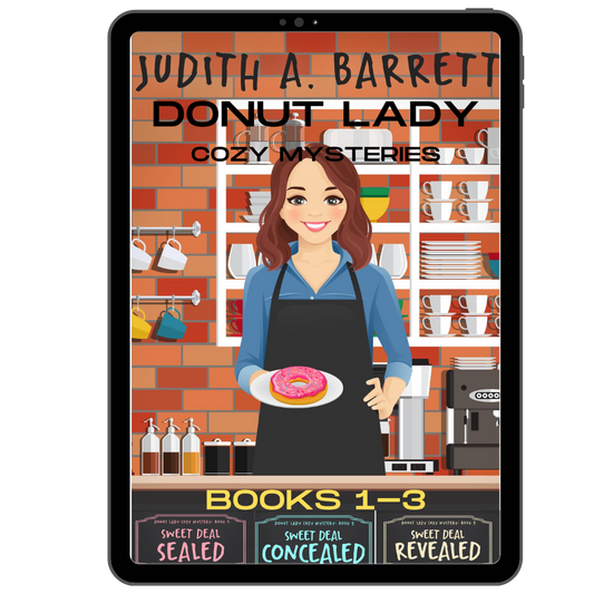 Donut Lady Cozy Mysteries Books 1-3 eBook