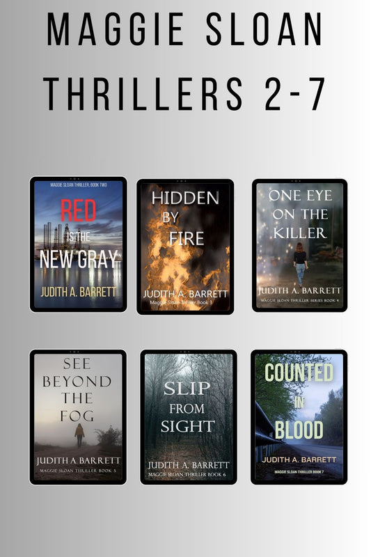 Maggie Sloan Thriller Series eBook Bundle of Books 2-7