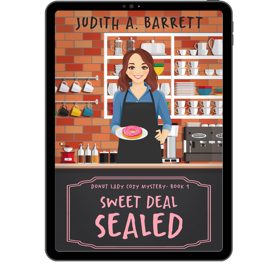 Cozy culinary and animal mystery novel Sweet Deal Sealed