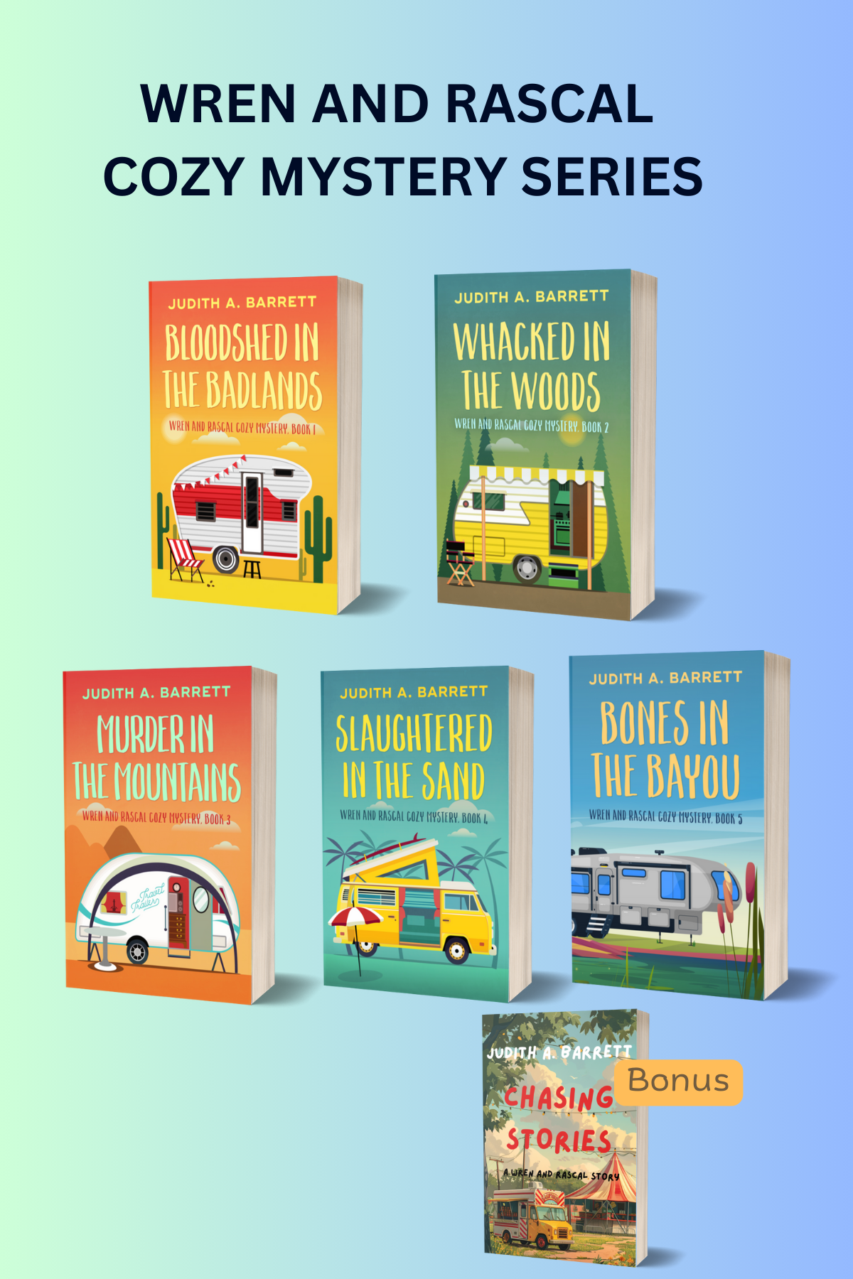 Wren and Rascal Cozy Mystery Series complete set with a bonus paperbacks