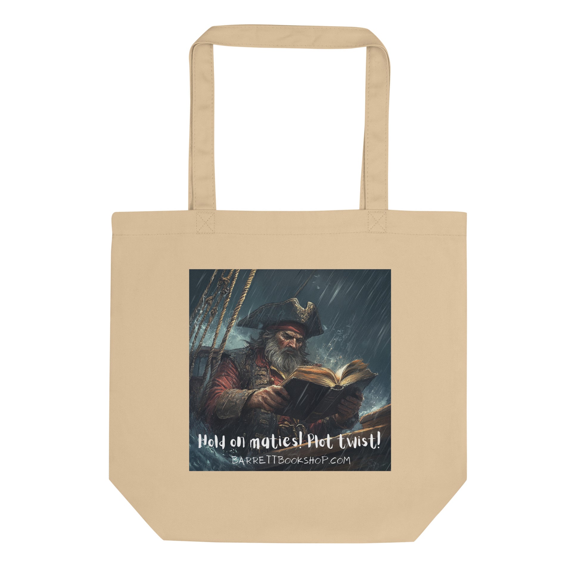 eco tote bag plot twist front